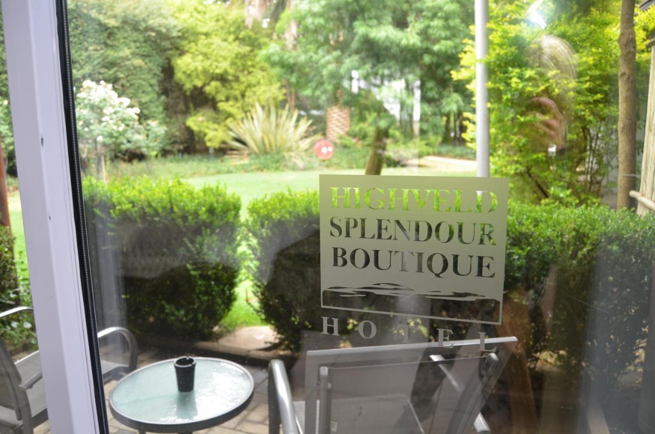 ארמלו Highveld Splendour Boutique Bed And Breakfast מראה חיצוני תמונה